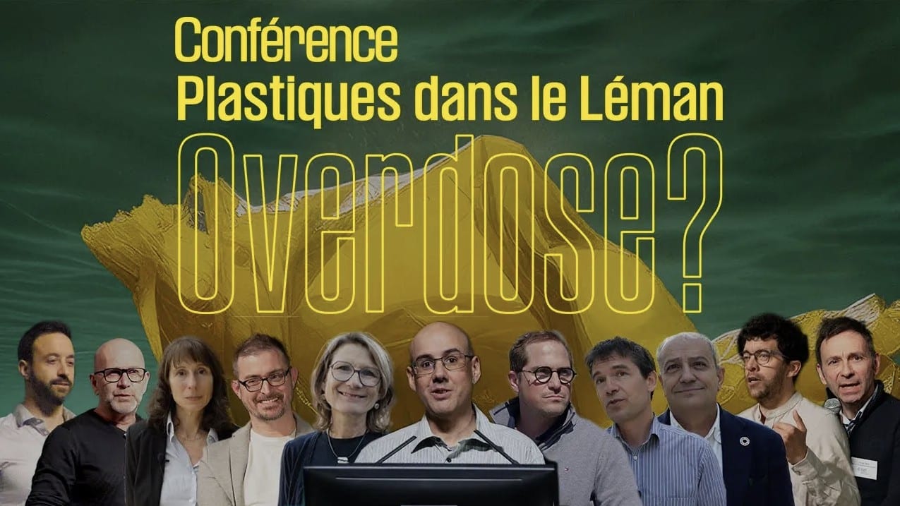 Conférence "Plastique dans le Léman, overdose ?"